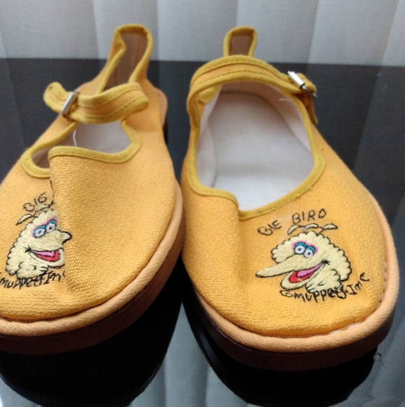 NWOT cotton Mary Jane shoes (Sesame Street) - Picture 5 of 8